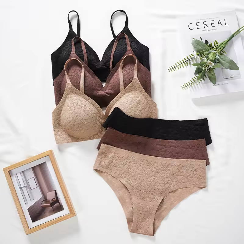 Combo Of 6 Bra & panties Sets imported