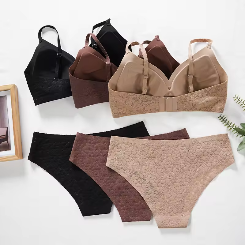 Combo Of 6 Bra & panties Sets imported