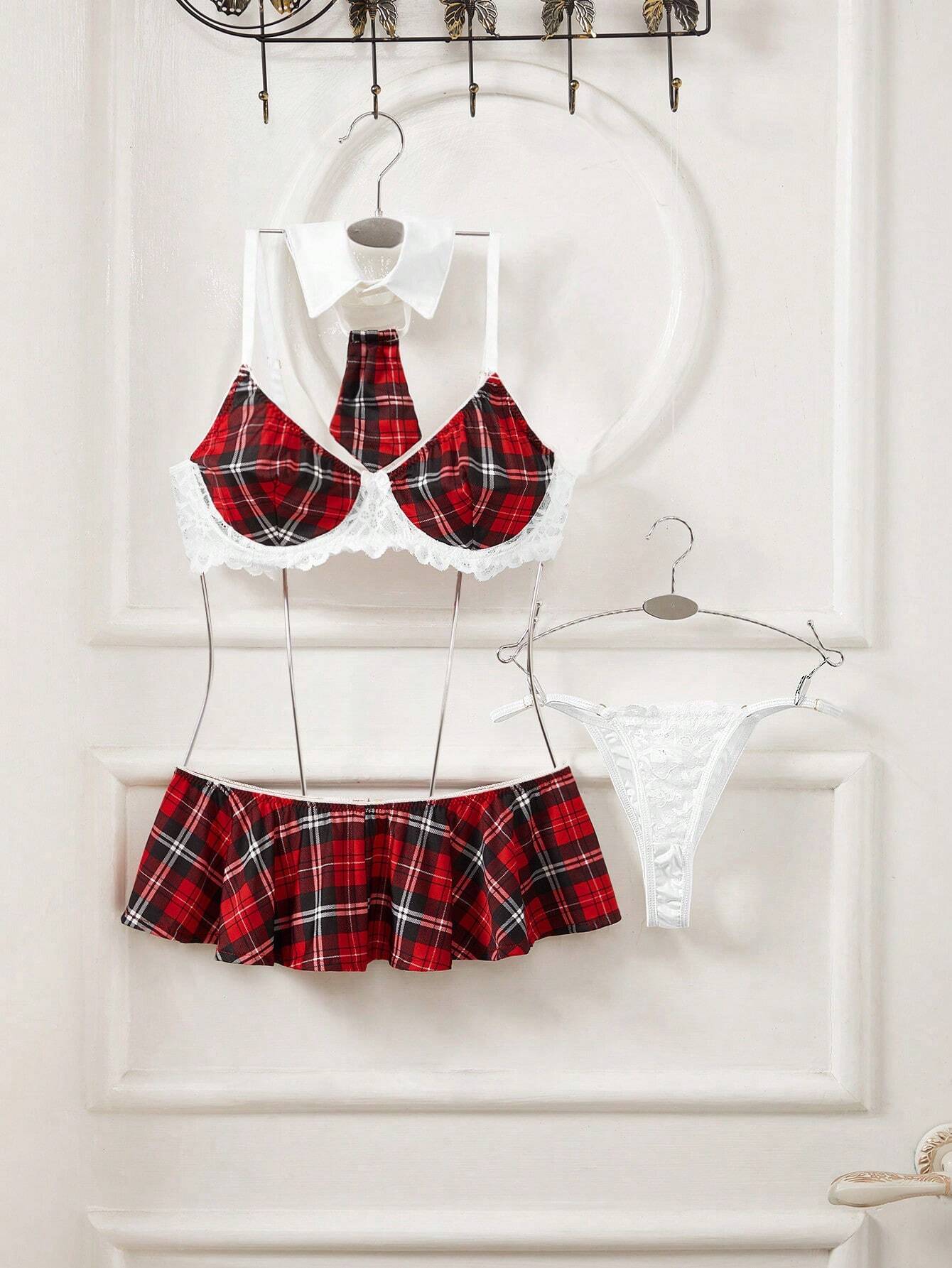 Fantasy Costume 5-Piece Lingerie Set For Women | RD-32