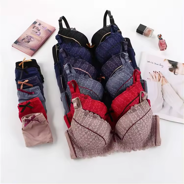 Combo Of 6 Bra & panties Sets imported