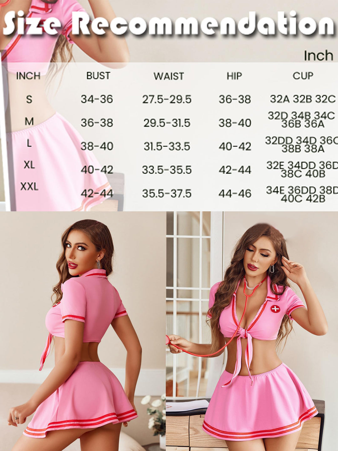 Naughty Nurse Roleplay Costume | RD-42