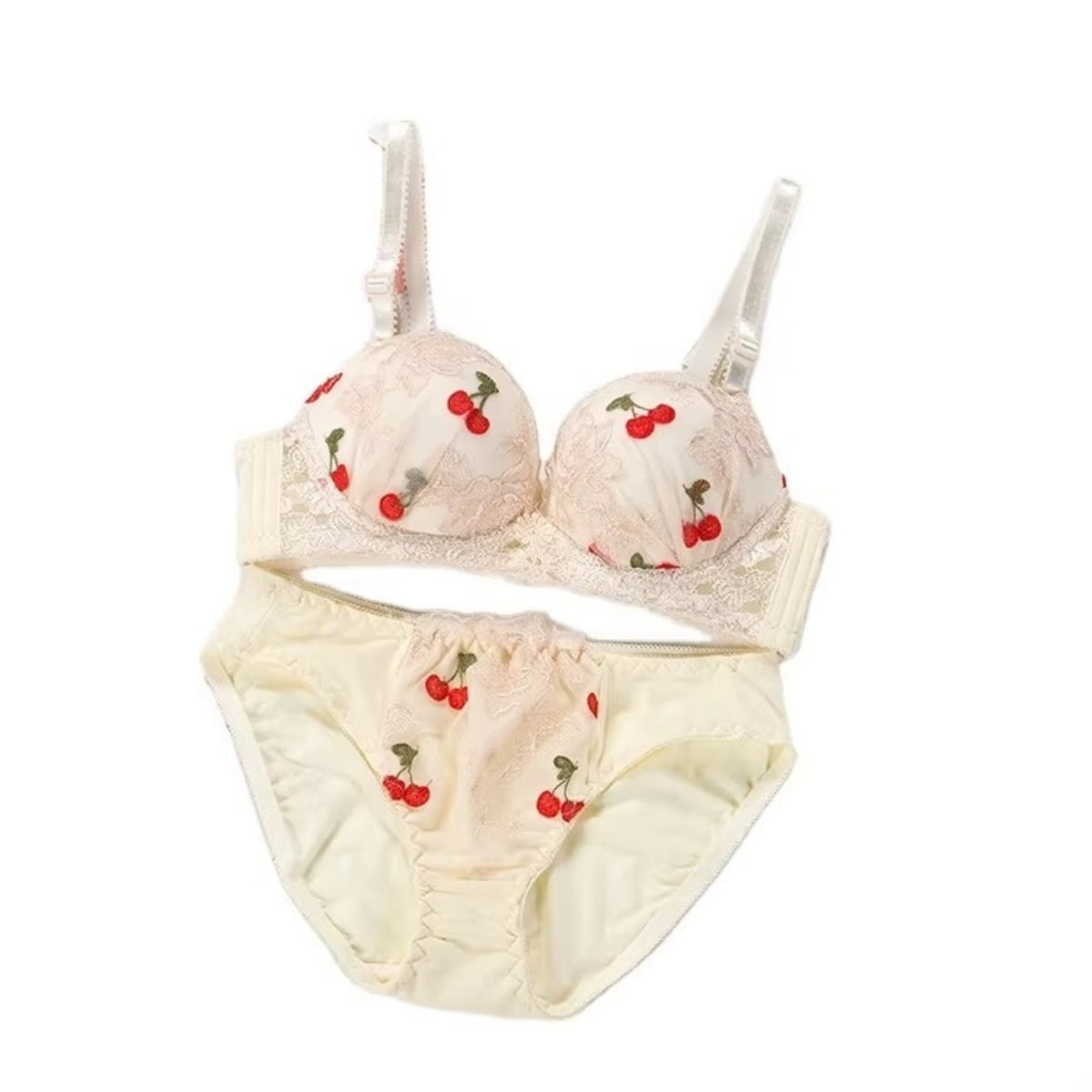 Women's Lightly Padded Wire Free Bra Panty Lingerie Set for Girl's Combo (Pack of 6 ) | L-157