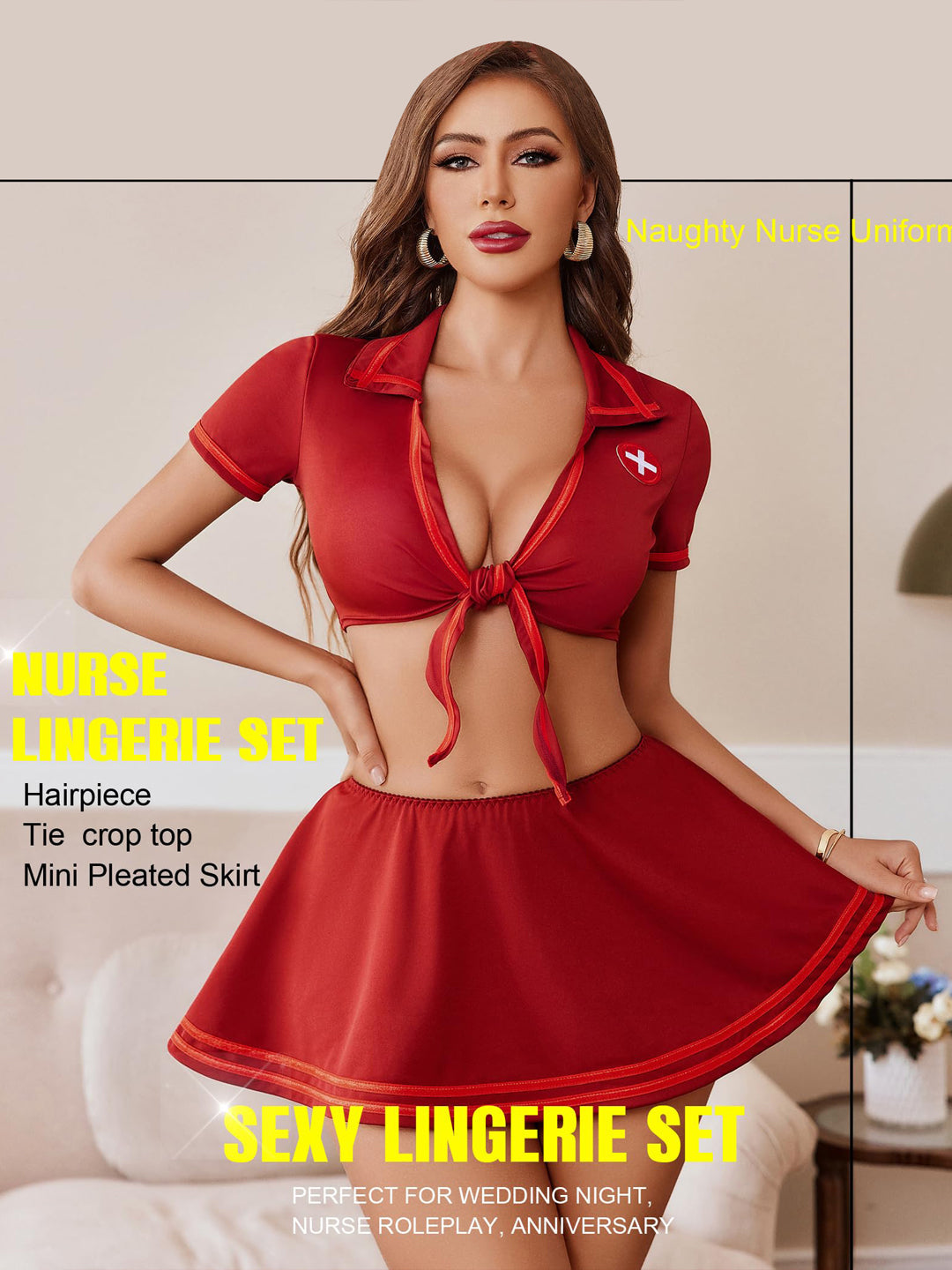 Naughty Nurse Roleplay Costume | RD-42