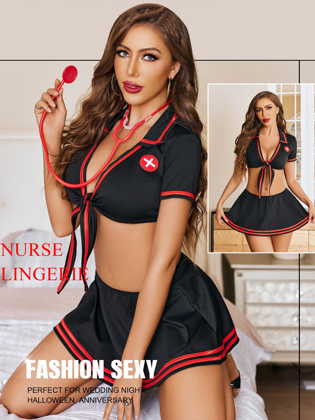 Naughty Nurse Roleplay Costume | RD-42