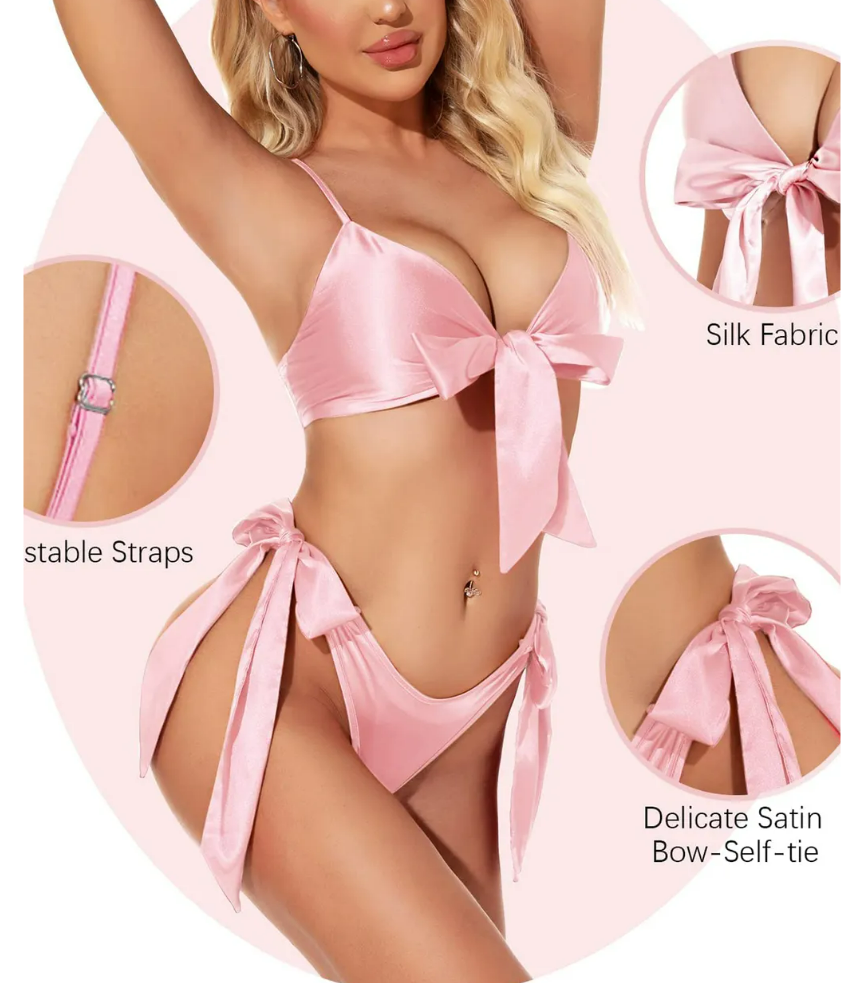 Satin Lingerie Set