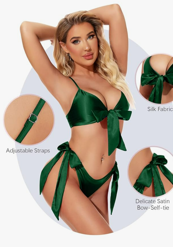 Satin Lingerie Set