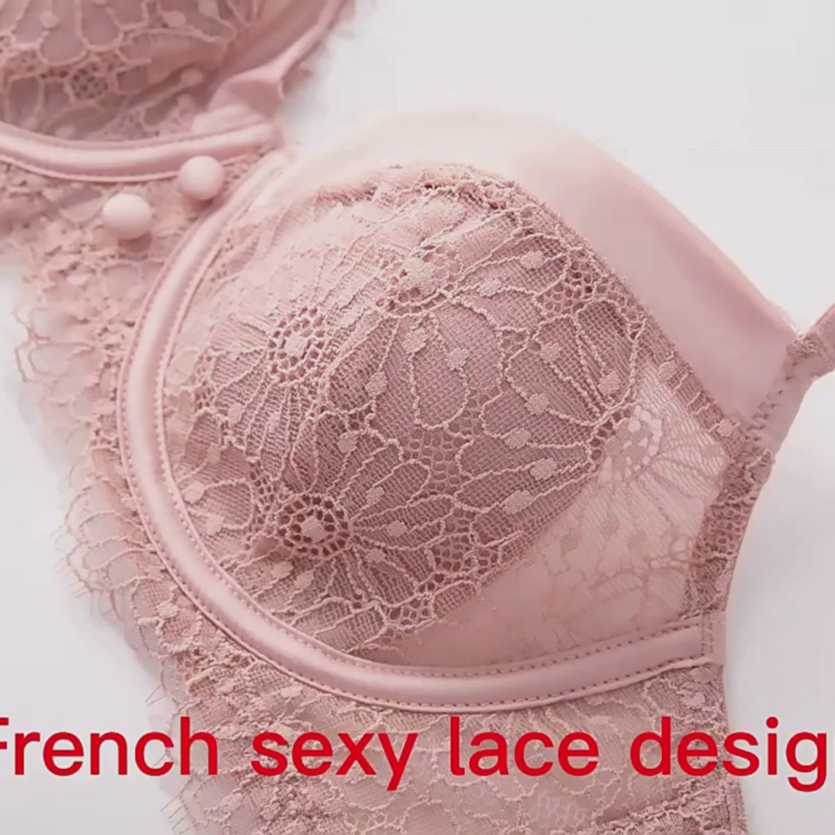 Women's Lightly Padded Wire Free Bra Panty Lingerie Set for Girl's Combo (Pack of 6) | L-165